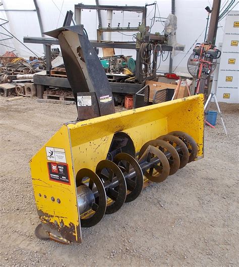 snowblower for skid steer for sale|used snowblower for skid steer.